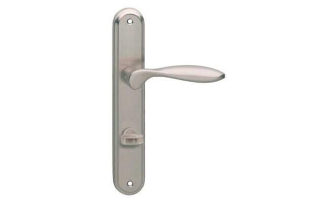 Intersteel Deurkruk George op schild WC63 mm Mat nikkel