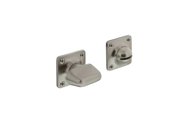 Intersteel Rozet toilet-/badkamersluiting vierkant basic nikkel mat