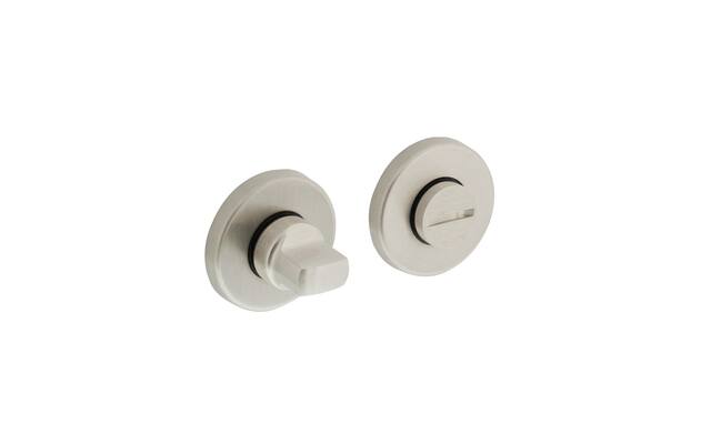 Intersteel Rozet rond 49x7mm toilet-/badkamersluiting nikkel mat