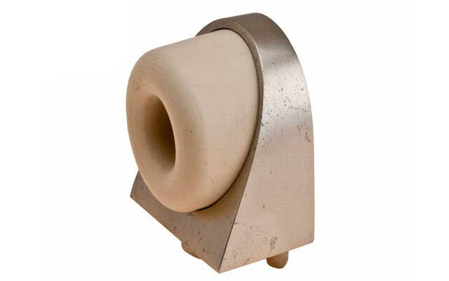 Deurstopper Aluminium Knobbel vloer