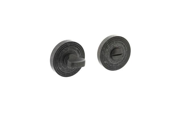 Intersteel Rozet met toilet-/badkamersluiting 55x10 mm oud grijs