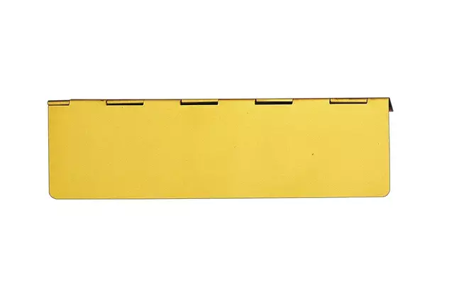 Tochtklep Messing rechthoek 350 x 80 mm