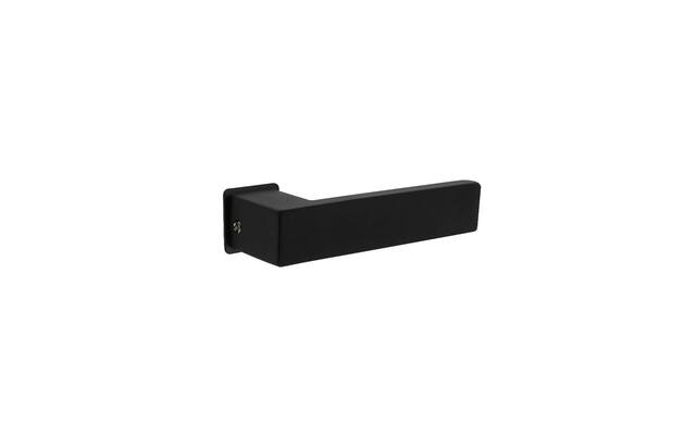 Intersteel Deurkruk Amsterdam met minimalistische rozet Zwart