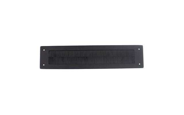 Intersteel Tochtwering rechthoek Zwart