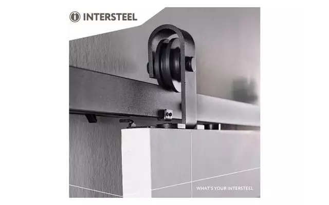 Intersteel Schuifdeursysteem Basic Top mat zwart