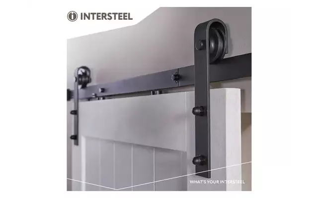 Intersteel Schuifdeursysteem Basic mat zwart