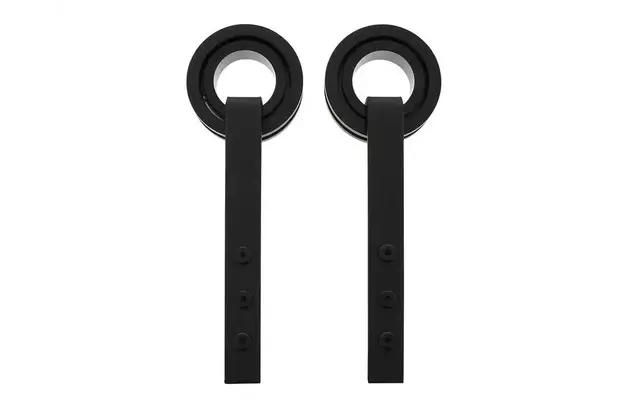 Intersteel Set van 2 hangrollen Modern 255 mm mat zwart