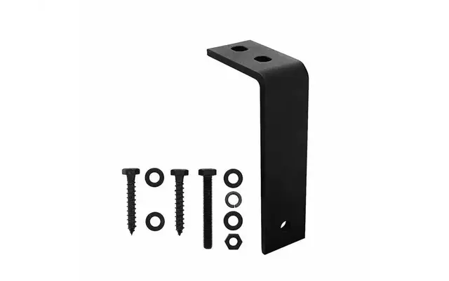 Intersteel Set van 5 plafondbeugels tbv schuifdeursysteem mat zwart