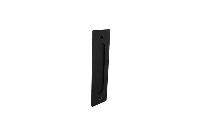 Intersteel Schuifdeurkom opschroevend 220x60x6 mm zwart