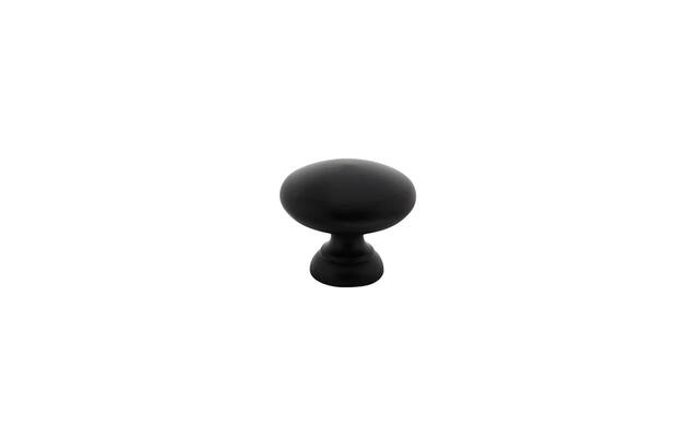 Intersteel Meubelknop paddenstoel 32 mm zwart