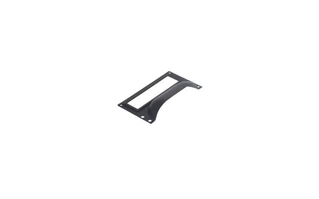 Intersteel Etiketgreep 73 mm mat zwart