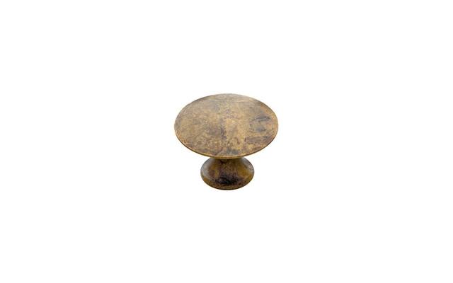 Intersteel Meubelknop glad 30 mm messing antiek