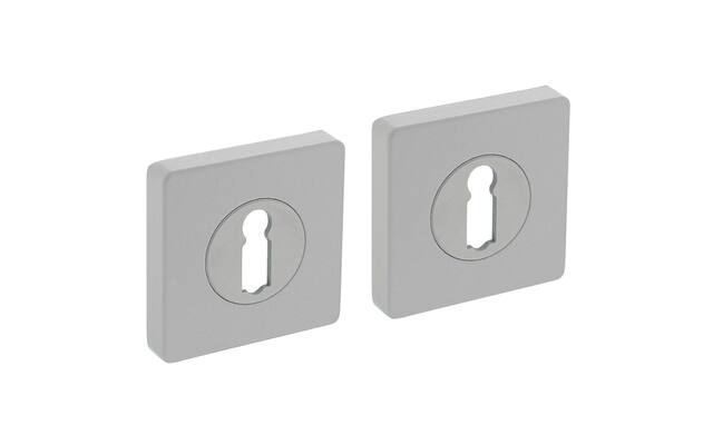 Intersteel Sleutelrozetten verdekt 55x55x10mm Wit