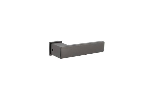 Intersteel Deurkruk Amsterdam met minimalistische rozet antracietgrijs