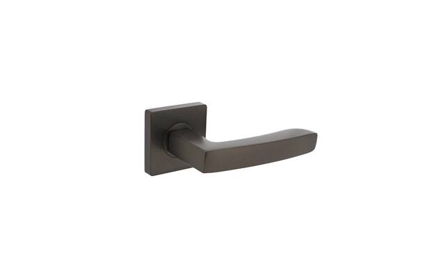 Intersteel Deurkruk Minos op vierkante rozet 55x55x10 mm antracietgrijs