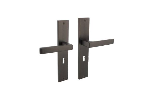 Intersteel Deurkruk Hera op schild 245x45 mm SL 56 mm Antraciet