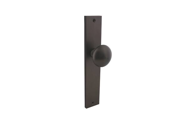 Intersteel Knopschild 245x45 mm Blind Antraciet
