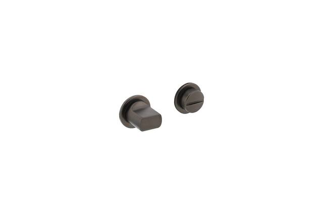 Intersteel WC-sluiting met minimalistische ronde rozet antracietgrijs