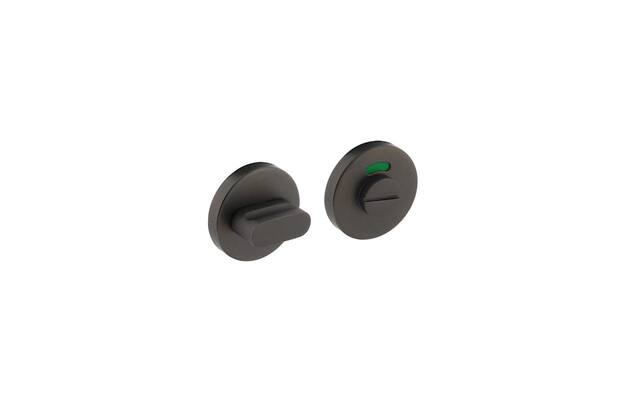 Intersteel Rozet met toilet-/badkamersluiting 53x8 mm antracietgrijs