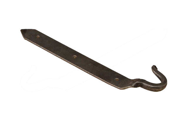 Ladderhaak Gesmeed Links 200 mm