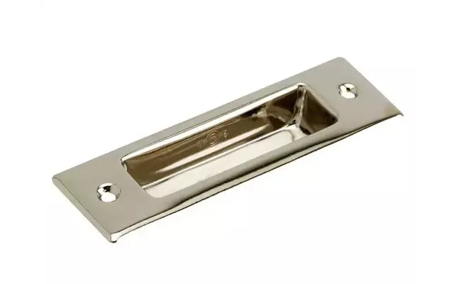 Schuifdeurkom kamer en suite Nikkel rechthoek 35x110mm