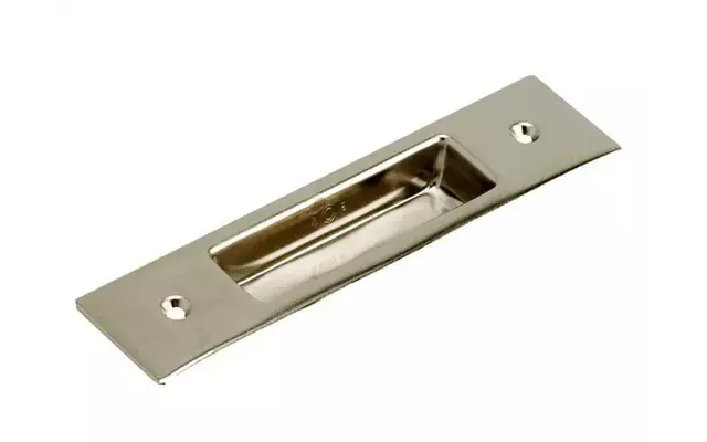Schuifdeurkom kamer en suite Nikkel rechthoek 35x150mm