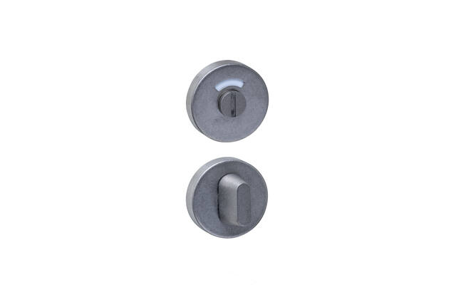 Intersteel WC-sluiting verdekt 53x10mm met stift 8x8mm rvs getrommeld