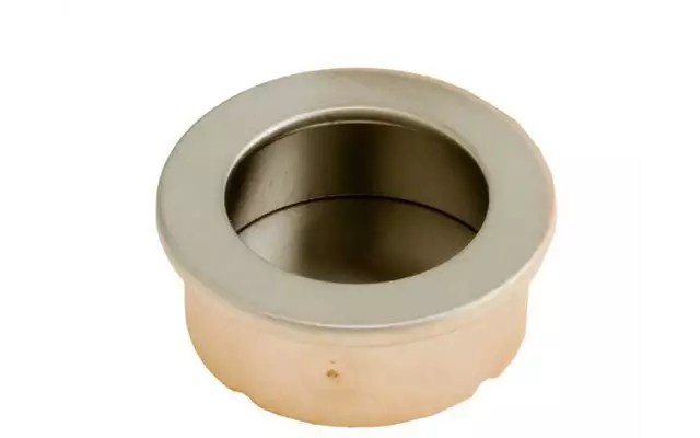 Schuifdeurkom Mat nikkel Giro 40 mm