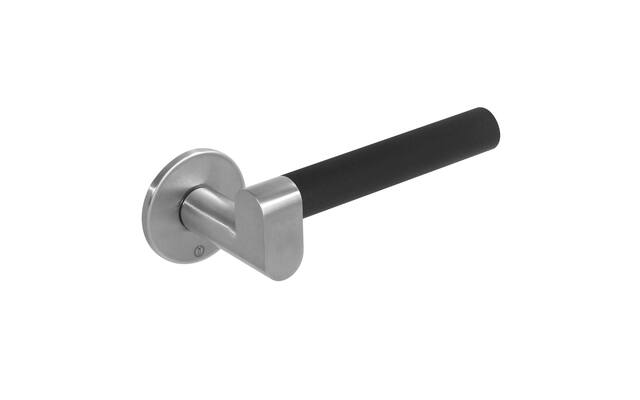 Intersteel Deurkruk Erik Munnikhof Dock Black met rozet RVS