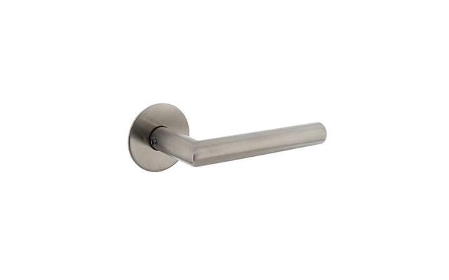 Intersteel Deurkruk Jura met zelfklevend rozet rvs