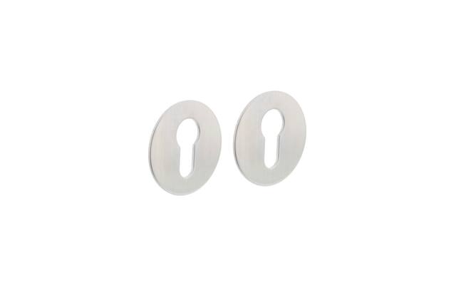 Intersteel Profielcilinderrozetten zelfklevend 55x2mm RVS