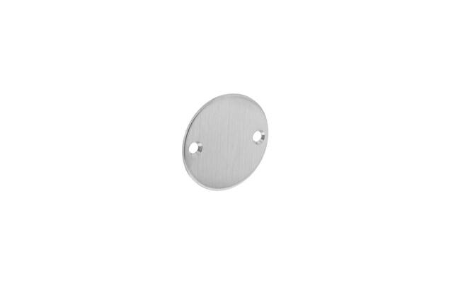 Intersteel Rozet rond plat 50 mm blind rvs geborsteld
