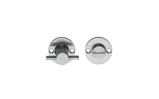 Intersteel Rozet met toilet-/badkamersluiting 42x2 mm rvs geborsteld