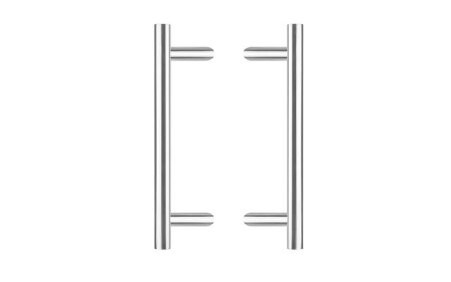 Intersteel Deurgrepen per paar T-schuin 700x85x25 HoH 500 rvs