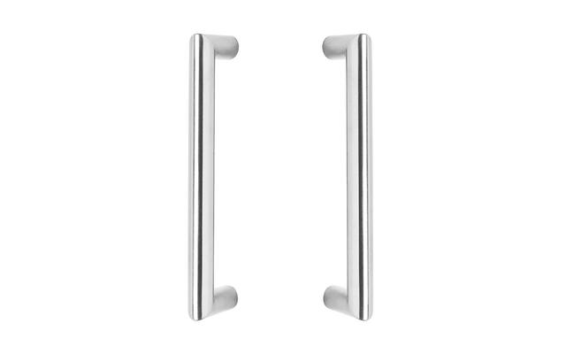 Intersteel Deurgrepen per paar recht-90 graden 220x65x20 HoH 200 rvs