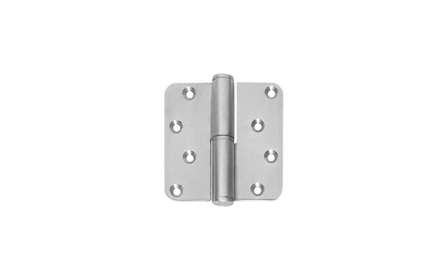 Intersteel Kogelstift paumelle DIN links rvs geborsteld