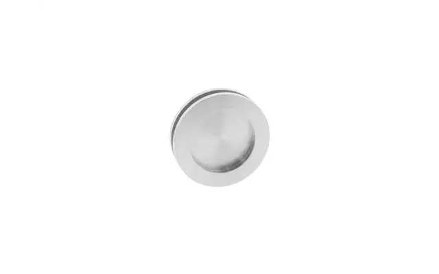 Intersteel Schuifdeurkom glasdeur 55 mm rvs geborsteld