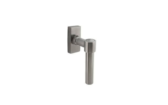 Intersteel Raamkruk L-vorm Recht rvs geborsteld