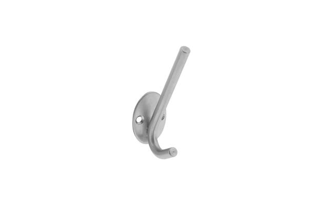 Intersteel Hoed-/jashaak ovaal rvs geborsteld