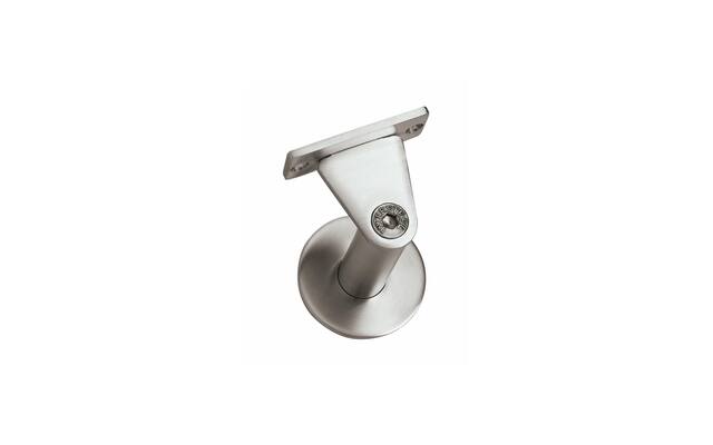 Intersteel Leuninghouder zwaar-taps vlak zadel RVS