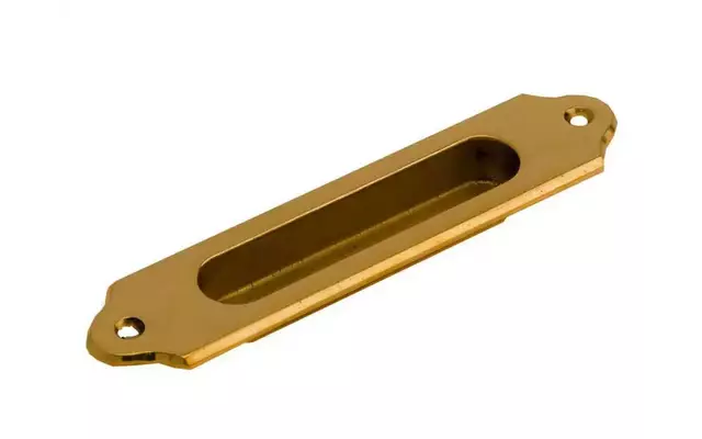 Schuifdeurkom kamer en suite Messing klassiek 37x160mm