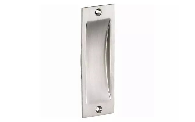 Schuifdeurkom Mat nikkel Elegant 117x38mm