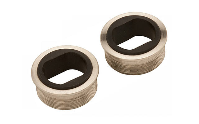 Krukrozet Rvs Onzichtbare rond 22 mm p