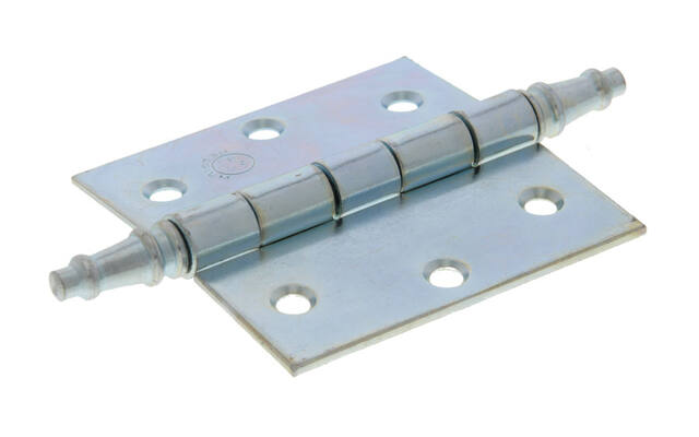 Scharnier Vaasknop gegalvaniseerd 75x75mm met rechte hoeken