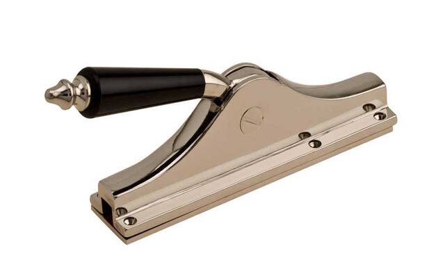 Deurespagnolet Pomp Nikkel Taps rond