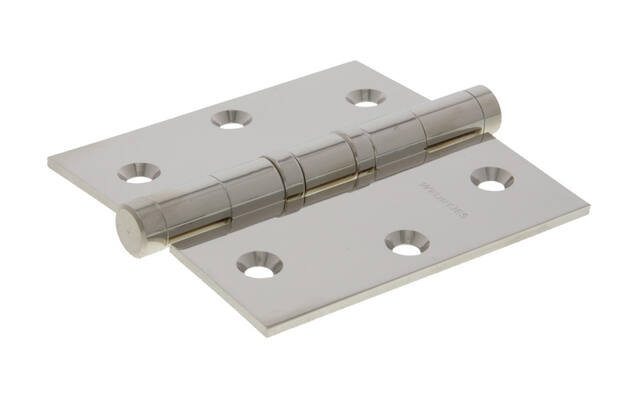 Kogellagerscharnier Nikkel Platkop 89x89mm