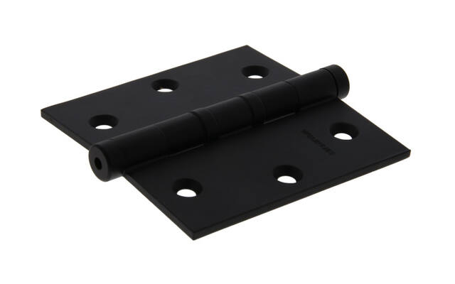 Kogellagerscharnier Zwart Platkop 89x89mm