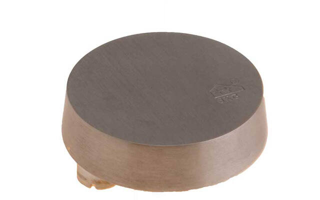 Veiligheidsrozet blind "buitenzijde" Mat nikkel PVD Rondani 58mm SKG 3