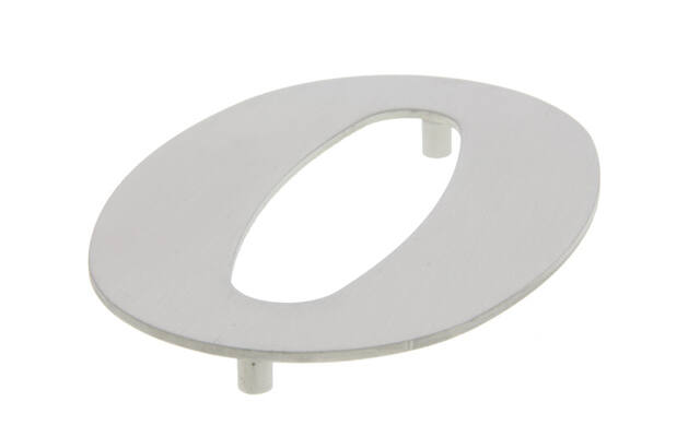 Huisnummer RVS Cijfer 0 120mm