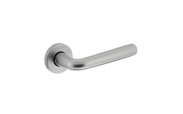 Intersteel Deurkruk Conisch met ronde rozet 50x7mm Aluminium